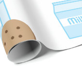 クッキーとミルク ラッピングペーパー (ロールコーナー)