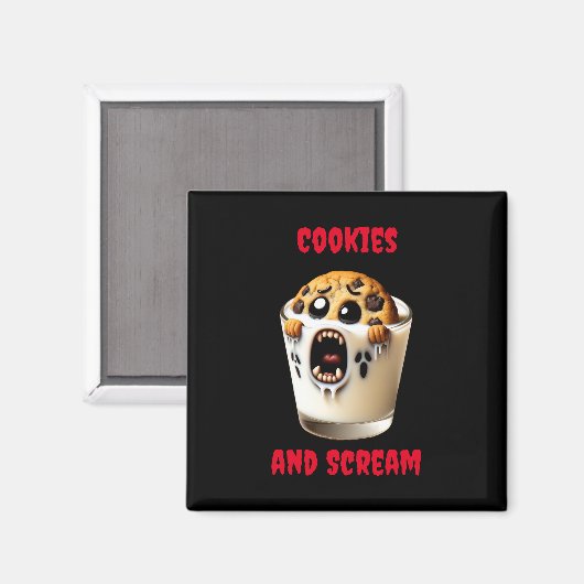 クッキーと悲鳴 マグネット (正面/裏面)
