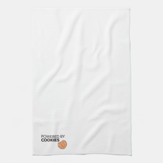 クッキーによって動力を与えられる キッチンタオル (縦)