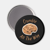 クッキーに関して熱狂する粉々になる マグネット (正面/裏面)