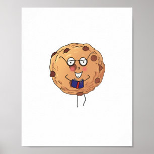 クッキーのかわいいフードテーマ ポスター