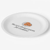 クッキーのための部屋が常にあります ペーパープレート (アングル)