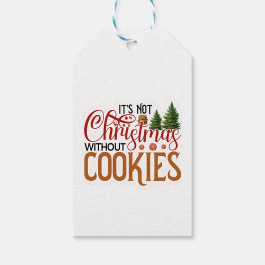 クッキーのないクリスマスではない ギフトタグ (裏面)