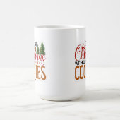 クッキーのないクリスマスではない コーヒーマグカップ (中央)