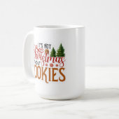 クッキーのないクリスマスではない コーヒーマグカップ (正面左)