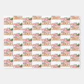 クッキーのないクリスマスではない ラッピングペーパーシート (正面3)