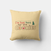クッキーのクリスマスピローをおもしろいに クッション (正面)