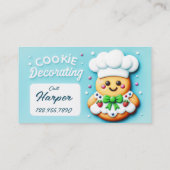 クッキーのシェフ飾クッキー 名刺 (裏面)