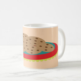 クッキーのプレート コーヒーマグカップ