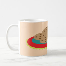クッキーのプレート コーヒーマグカップ
