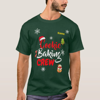 クッキーのベーキングの乗組員のTシャツ Tシャツ