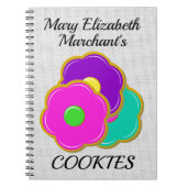 クッキーの作成者… ノートブック (正面)