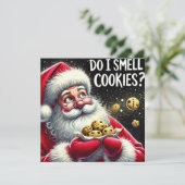 クッキーの匂いがするサンタ シーズンカード (スタンド正面)