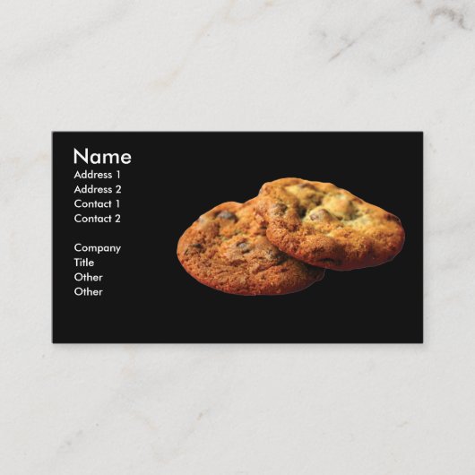 クッキーの名刺 名刺 (正面)