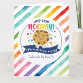 クッキーの好意ギフト夏の休暇 カード (正面)