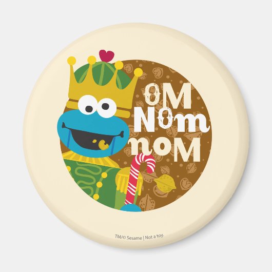 クッキーの怪物ナツクラッカー マグネット (正面)