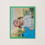 クッキーの怪物パーソナライズされた写真 ジグソーパズル (縦)