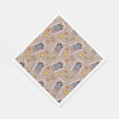 クッキーの怪獣が欲しがるパターン スタンダードランチョンナプキン (角)