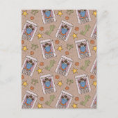 クッキーの怪獣が欲しがるパターン ポストカード (正面)