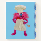 クッキーの怪獣食用トラック |ゴーナーポーズ ノートブック (裏面)