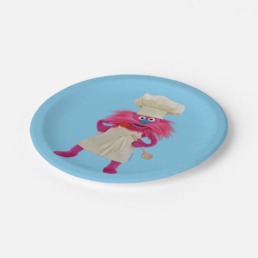 クッキーの怪獣食用トラック |ゴーナーポーズ ペーパープレート (アングル)