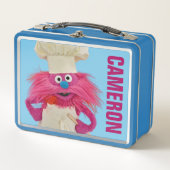 クッキーの怪獣食用トラック |ゴーナーポーズ メタルランチボックス (正面)