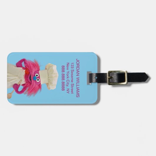 クッキーの怪獣食用トラック |ゴーナーポーズ ラゲッジタグ (正面横)