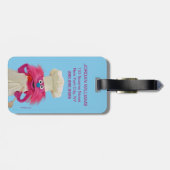 クッキーの怪獣食用トラック |ゴーナーポーズ ラゲッジタグ (裏面横)