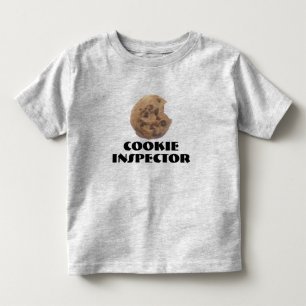 クッキーの検査官のTシャツ トドラーTシャツ