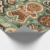 クッキーの瓶 ラッピングペーパー (角)