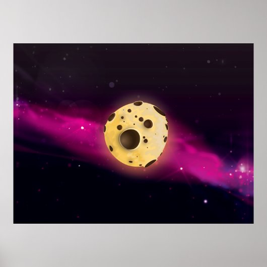 クッキーの生地の小惑星 ポスター (正面)