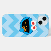 クッキーの笑顔顔とハートの目 Case-Mate iPhoneケース (裏面 (横))