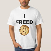クッキーのTシャツを脱いだ Tシャツ (正面)