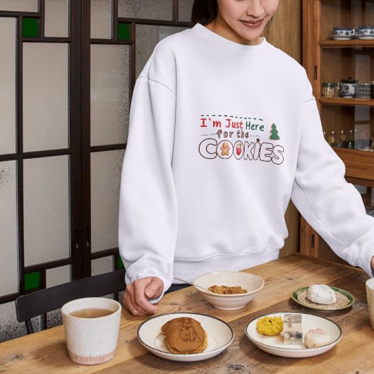 クッキーのTシャツを買いに来たばかりだ スウェットシャツ