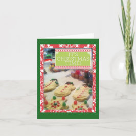 「クッキーをお願い」ノートカード シーズンカード