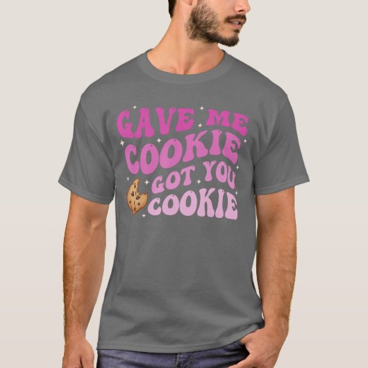クッキーをくれたあなたにクッキー少年 Tシャツ (正面)