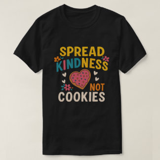 クッキーをばらまくより優しさを Heart Motif Compassi Tシャツ