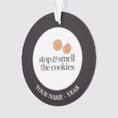 クッキーをストップ及びかいで下さい オーナメント (正面)