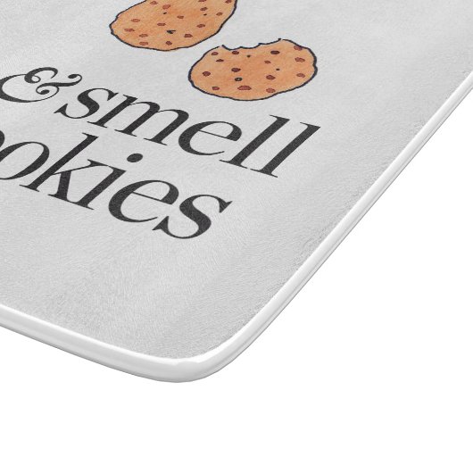 クッキーをストップ及びかいで下さい カッティングボード (角)