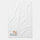 クッキーをストップ及びかいで下さい キッチンタオル (縦)