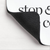 クッキーをストップ及びかいで下さい マウスパッド (コーナー)