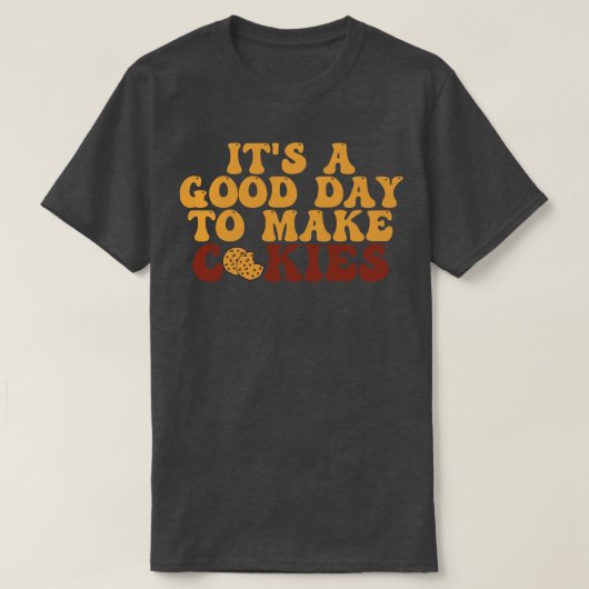 クッキーを作る良い日9 Tシャツ (デザイン正面)