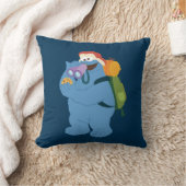 クッキーを探しているクッキーモンスター クッション (ブランケット)