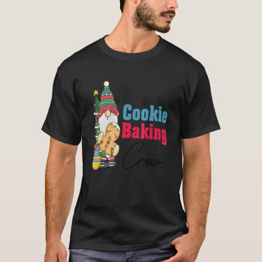 クッキーを焼くクルー Tシャツ (正面)