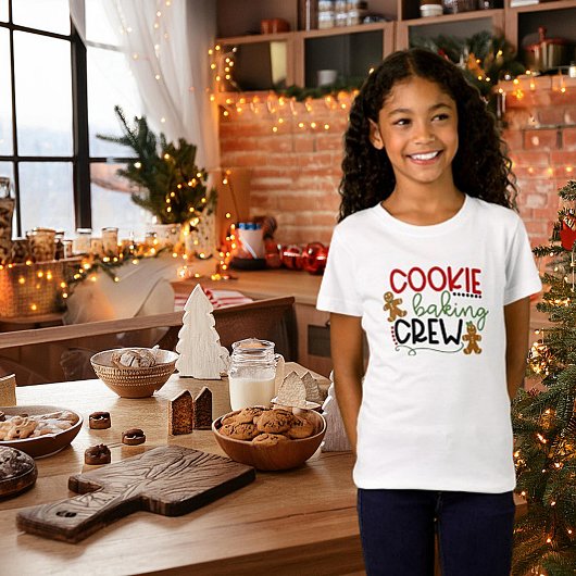クッキーを焼くチーム Tシャツ