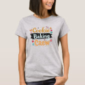クッキーを焼く仲間たち Tシャツ (正面)