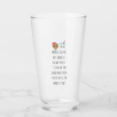 クッキーを落とすと下に置く タンブラーグラス (正面)