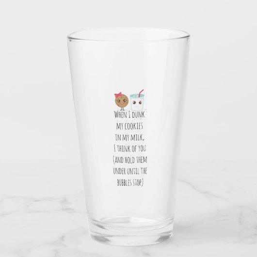 クッキーを落とすと下に置く タンブラーグラス (正面)