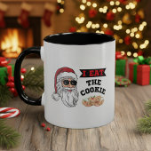 クッキーを食べちゃうよ ダーティジョーク サンタ クリスマス マグカップ
