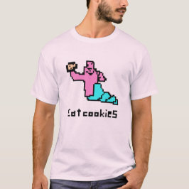 クッキーを食べて下さい Tシャツ
